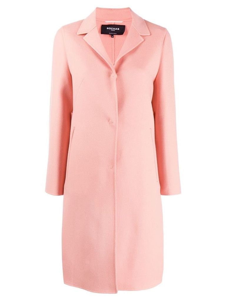 Rochas single breasted coat - PINK