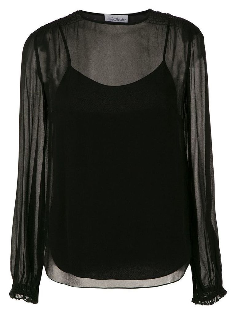 Nk silk blouse - Black