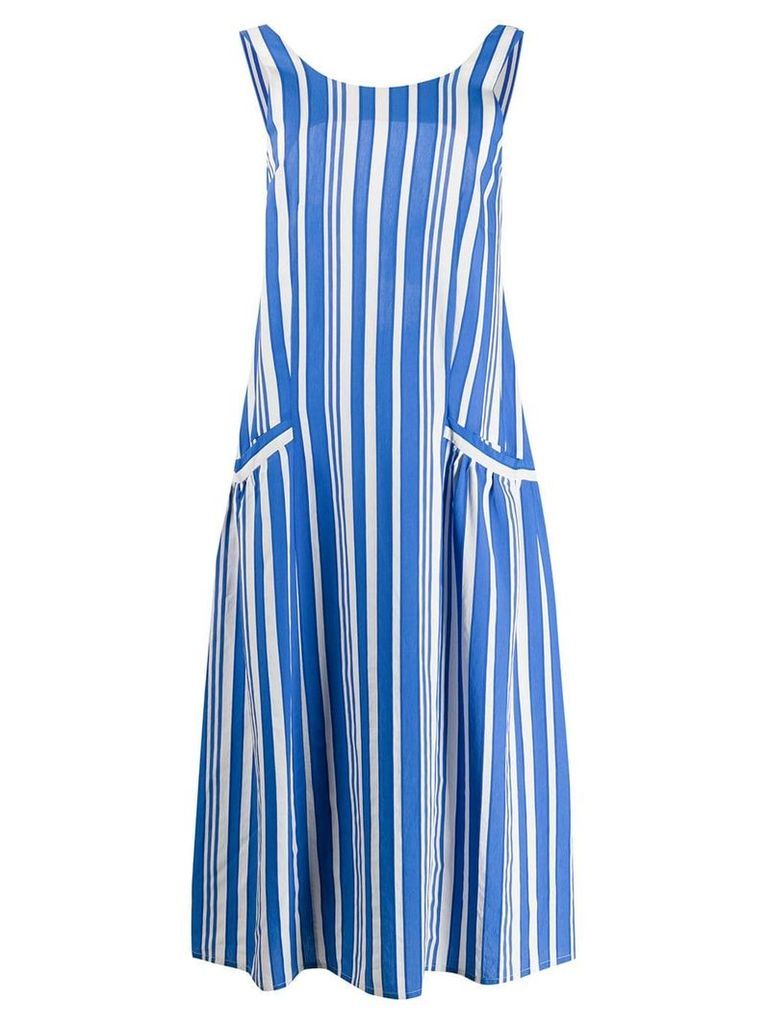 Chinti and Parker striped dress - Blue