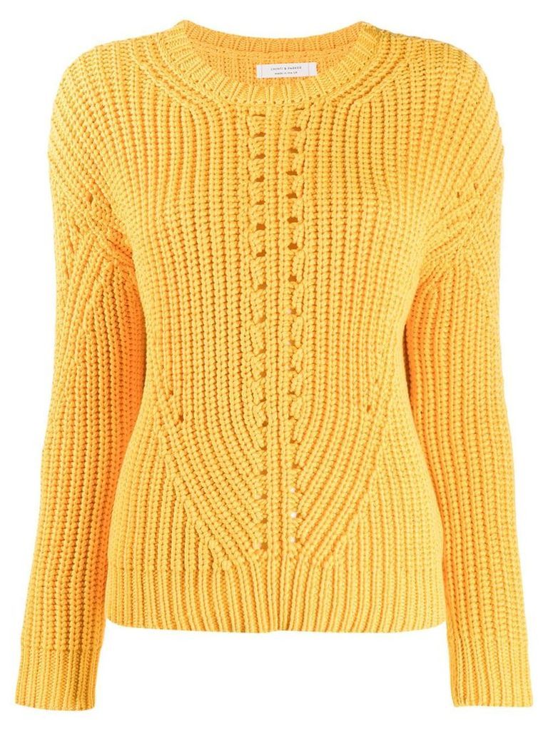 Chinti and Parker ribbed knit sweater - Yellow