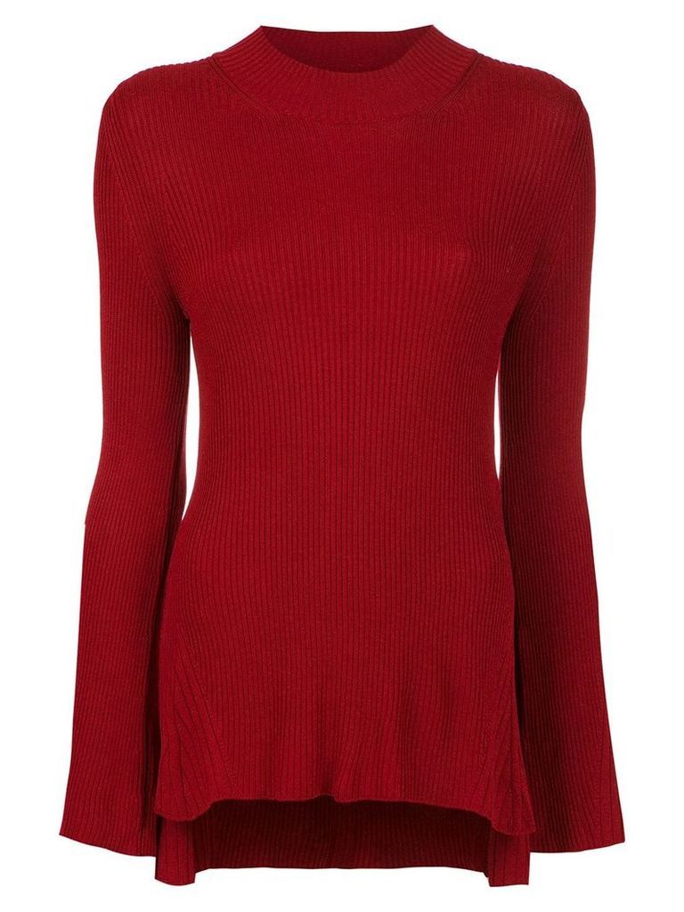 Osklen ribbed blouse - Red