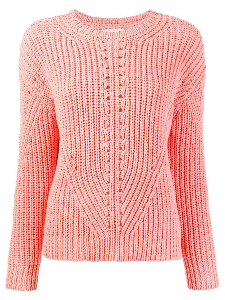 Chinti and Parker ribbed knit sweater - PINK