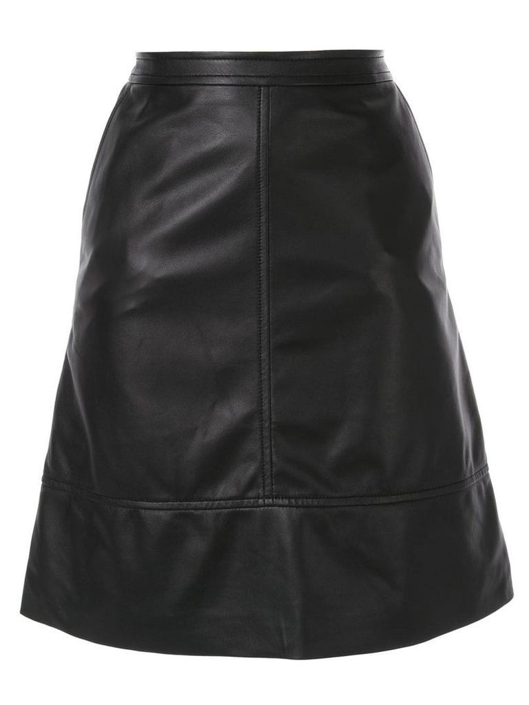 Nina Ricci leather skirt - Black