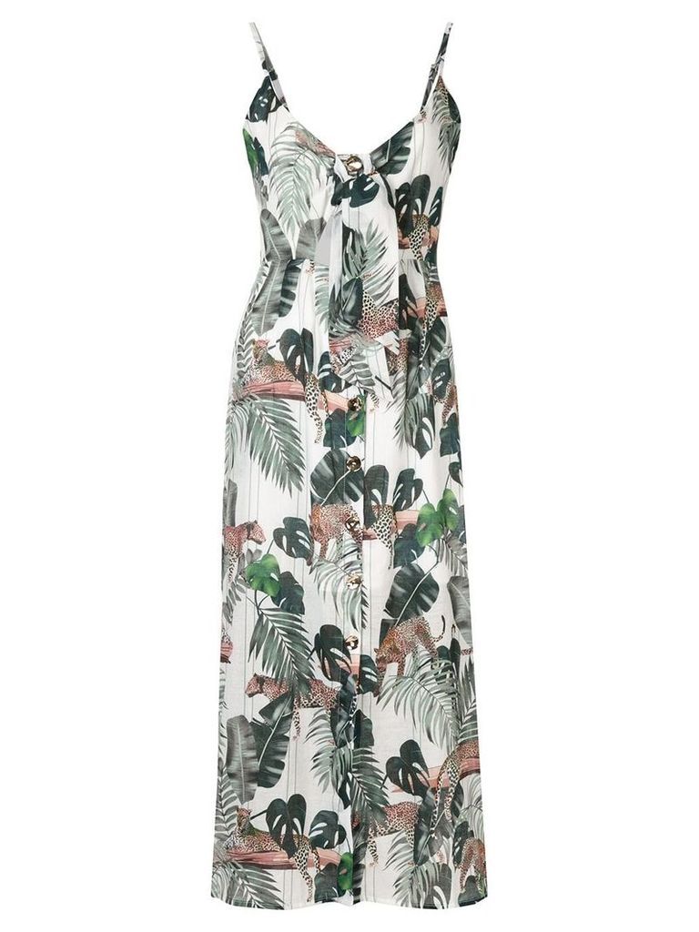 Suboo jungle print dress - Multicolour