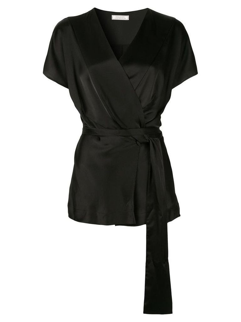 Nina Ricci tie-waist blouse - Black