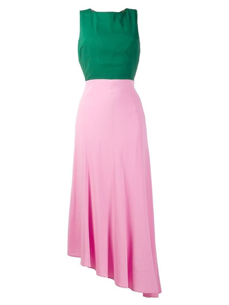 La Doublej color-block dress - PINK