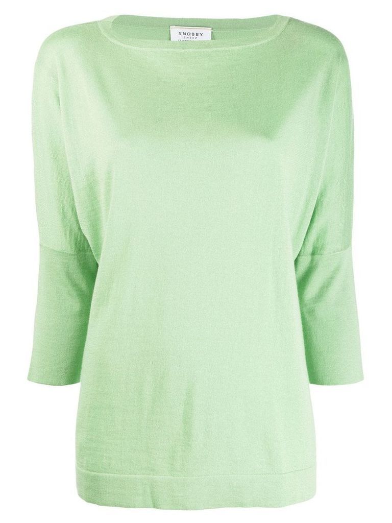 Snobby Sheep round neck jumper - Green