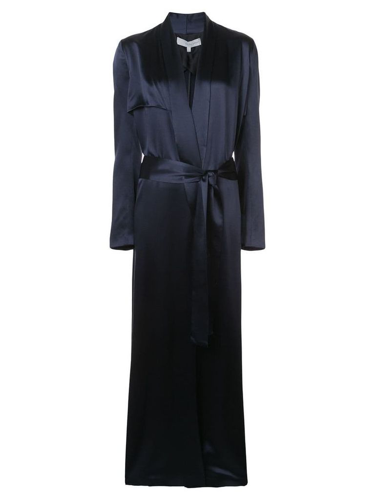 Galvan robe duster coat - Blue