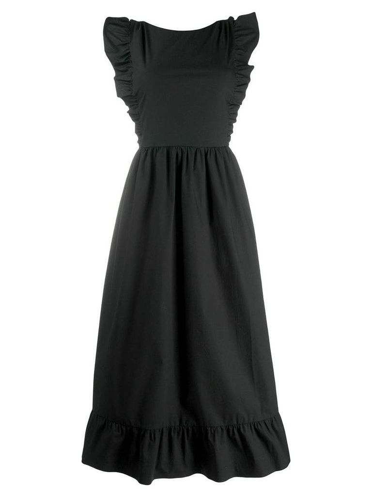 RedValentino stretch compact poplin dress - Black