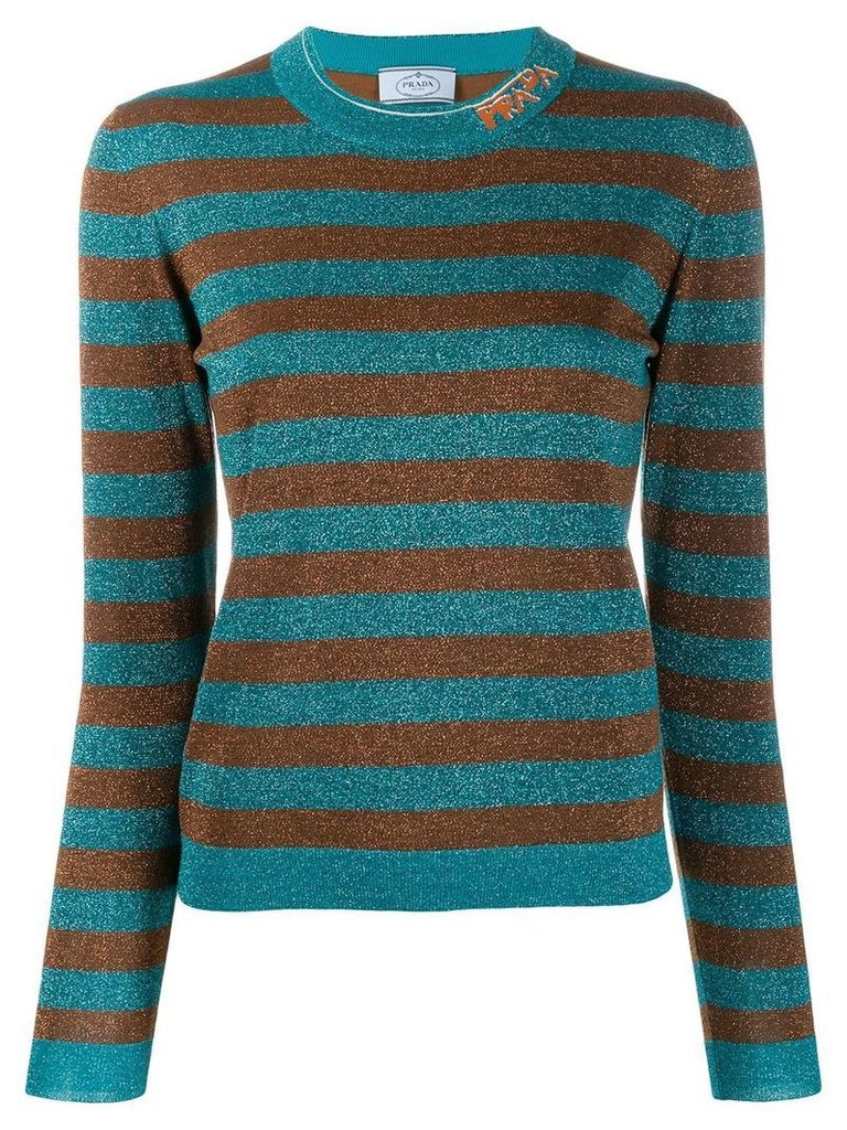 Prada striped sweater - Blue