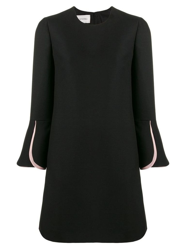 Valentino two-tone mini dress - Black