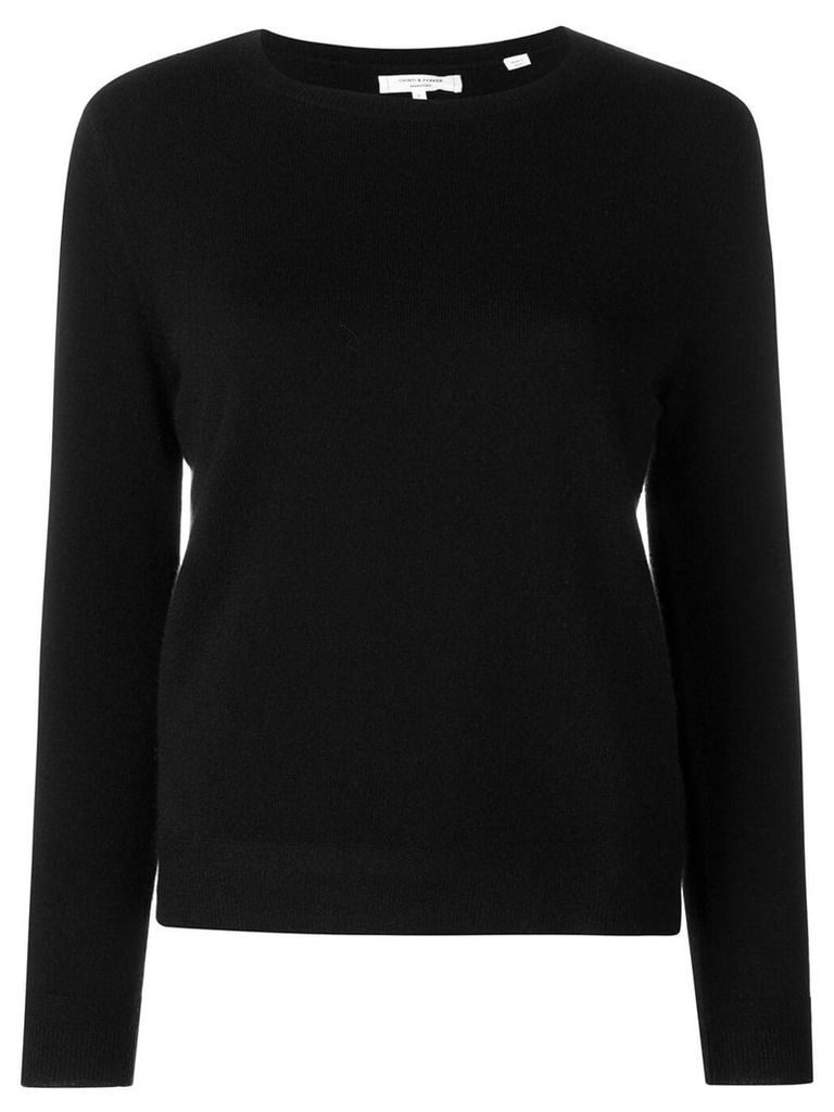 Chinti and Parker fitted cashmere sweater - Black