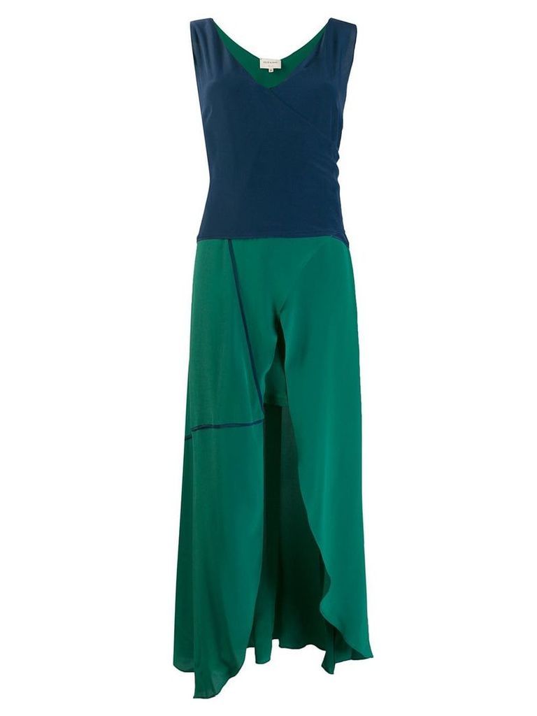 Zeus+Dione Erato wrap dress - Green