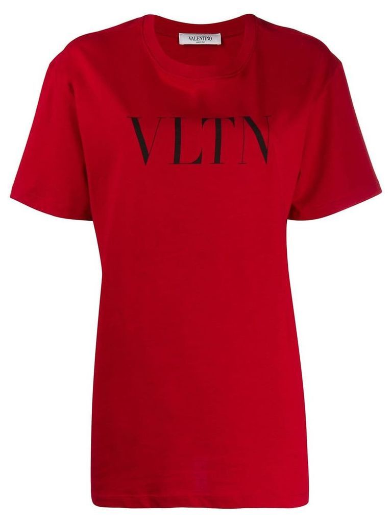 Valentino VLTN logo T-shirt - Red