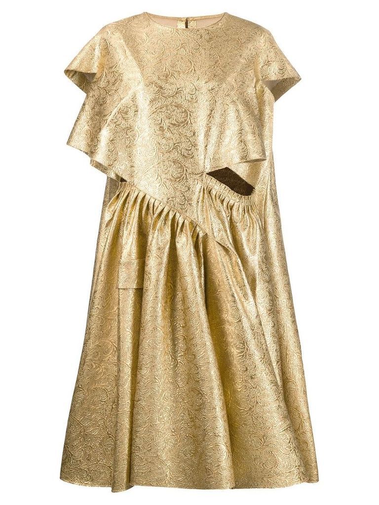 Maison Margiela abstract dress - Gold