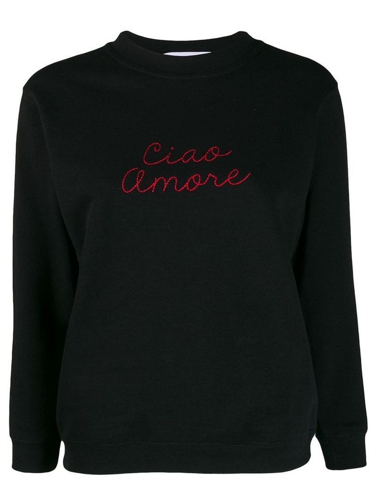 Giada Benincasa Ciao Amore sweatshirt - Black