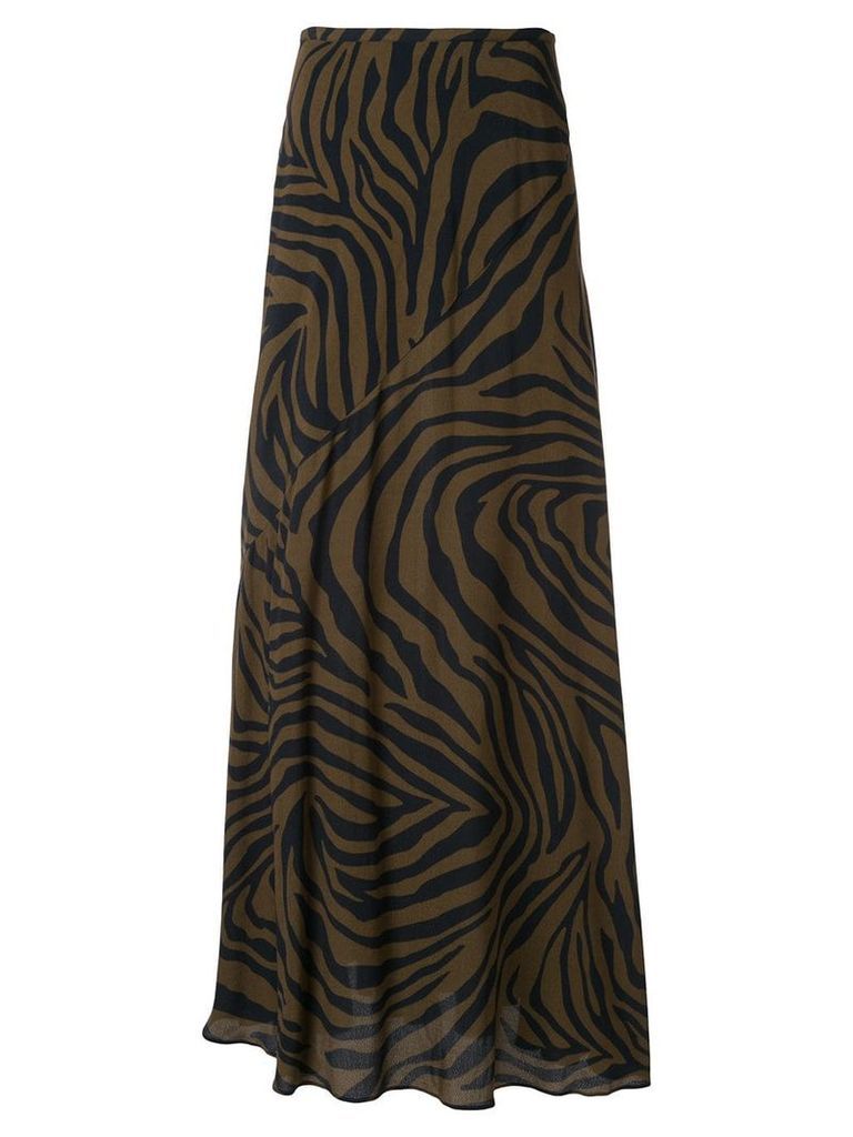 Layeur zebra print skirt - Brown