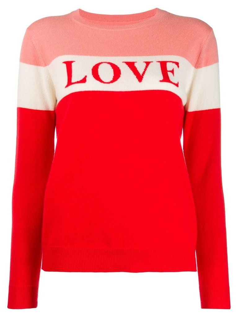 Chinti and Parker Love sweater - Red