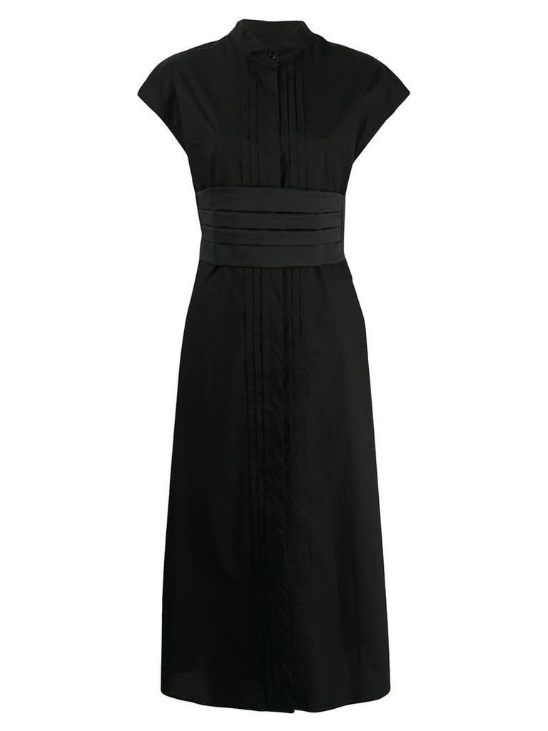 MM6 Maison Margiela belted shirt dress - Black