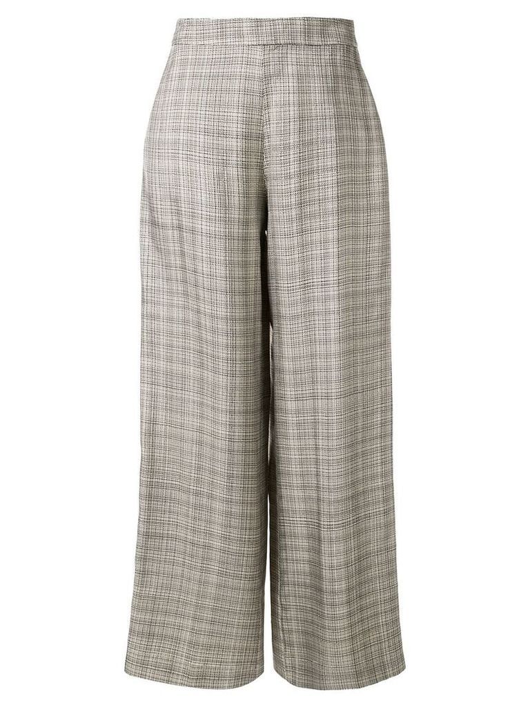 Layeur checked tailored trousers - Grey