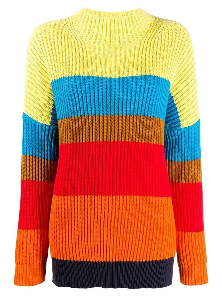 Chinti and Parker oversized ribbed sweater - Red