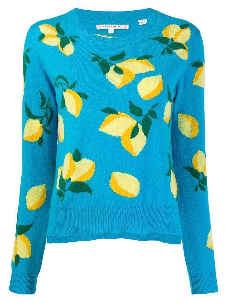Chinti & Parker lemons sweater - Blue
