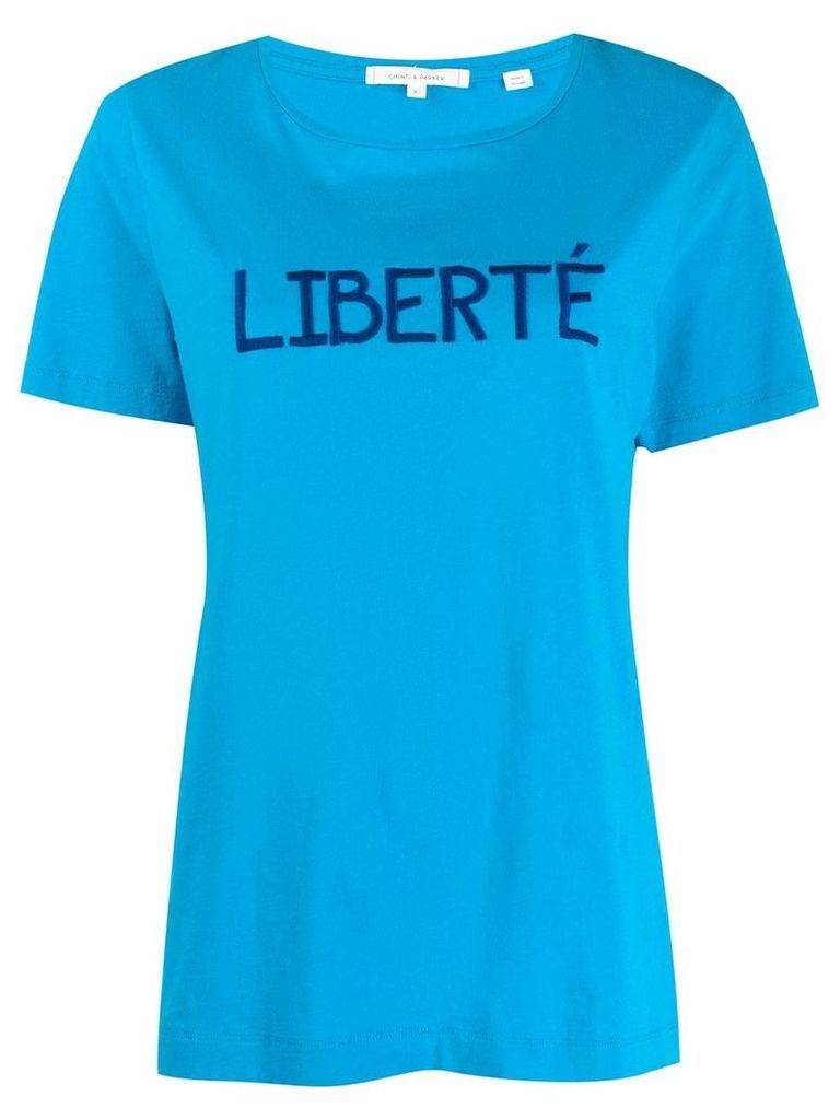 Chinti and Parker Liberty T-shirt - Blue