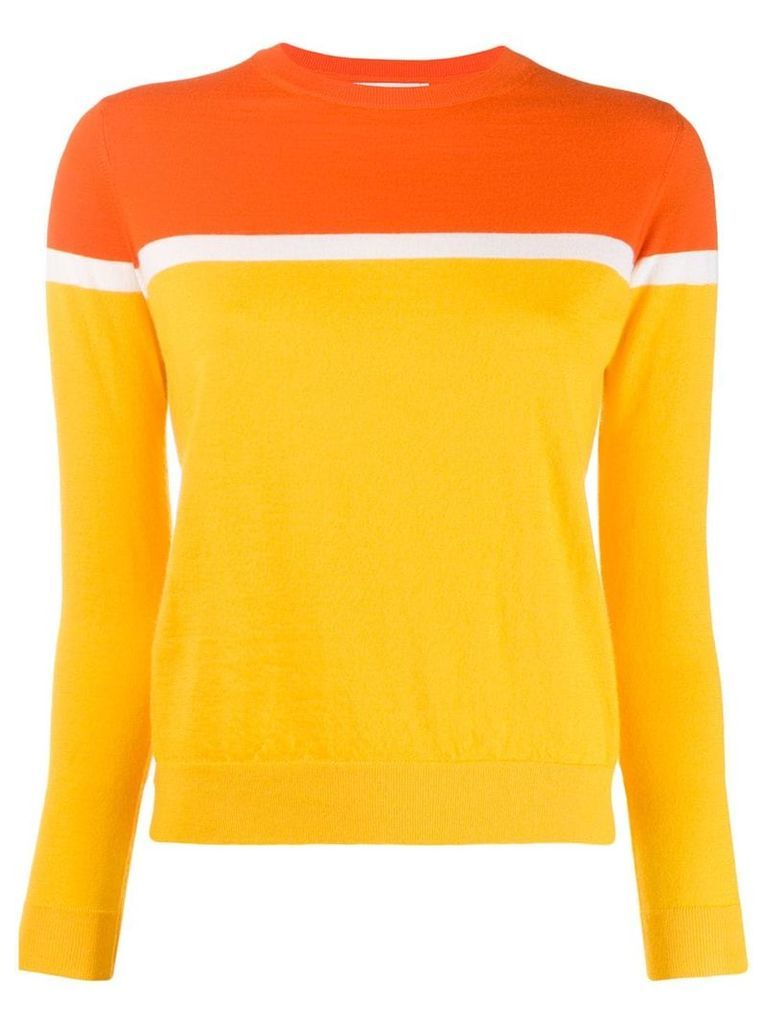 Chinti & Parker two tone sweater - Yellow