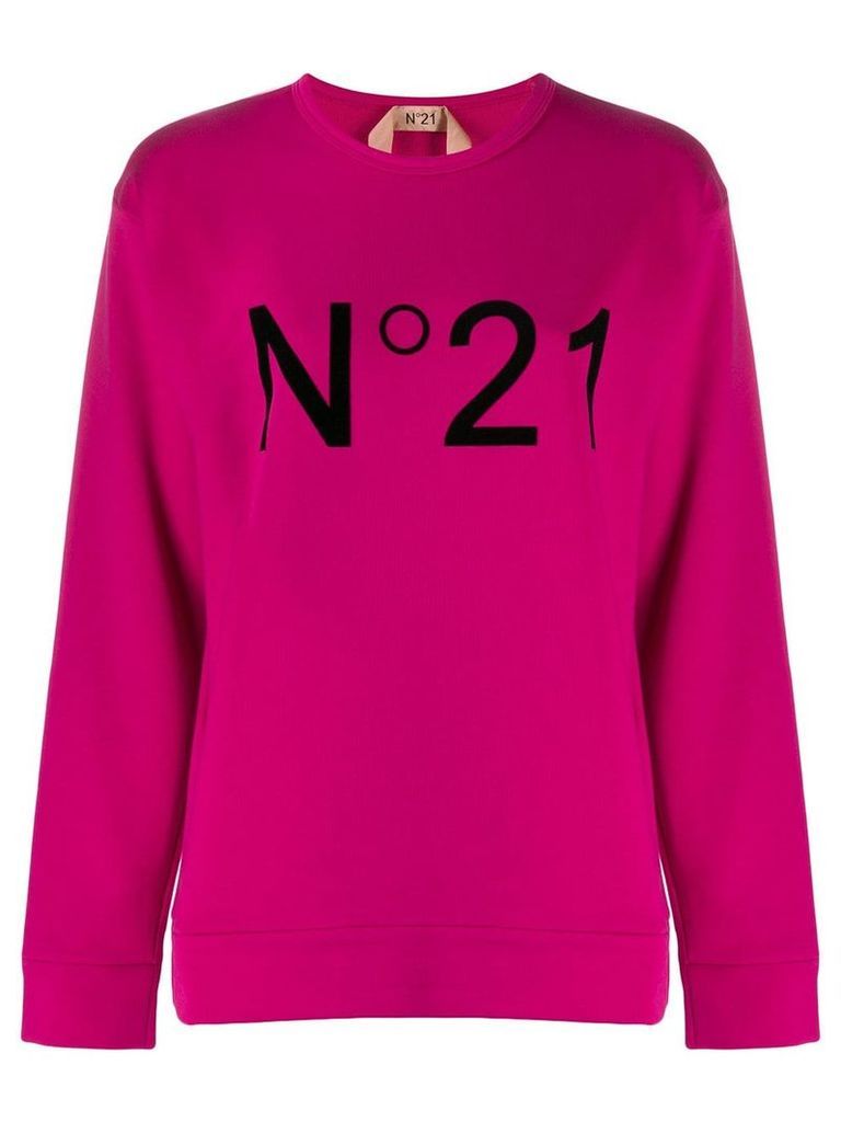 Nº21 logo sweatshirt - Pink