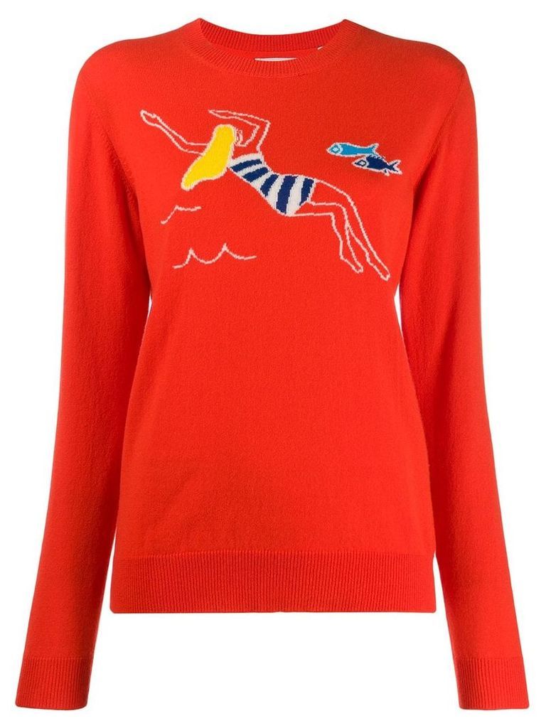 Chinti and Parker swimmer sweater - Red