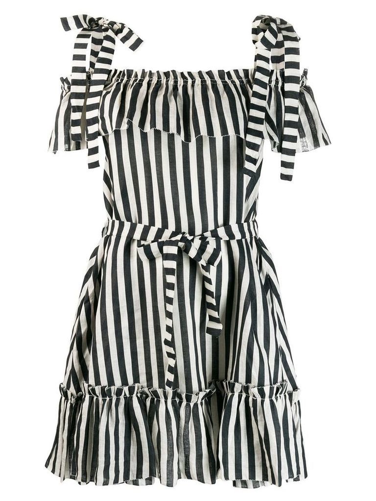 Zimmermann striped dress - Black