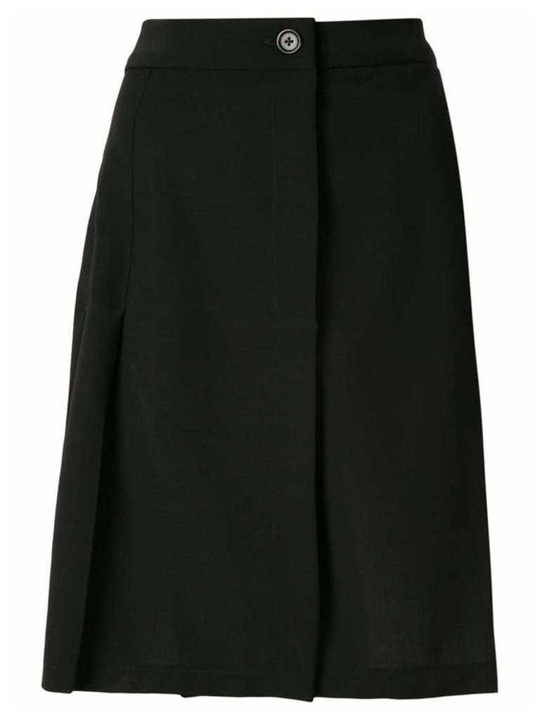 Zambesi pleated College skirt - Black