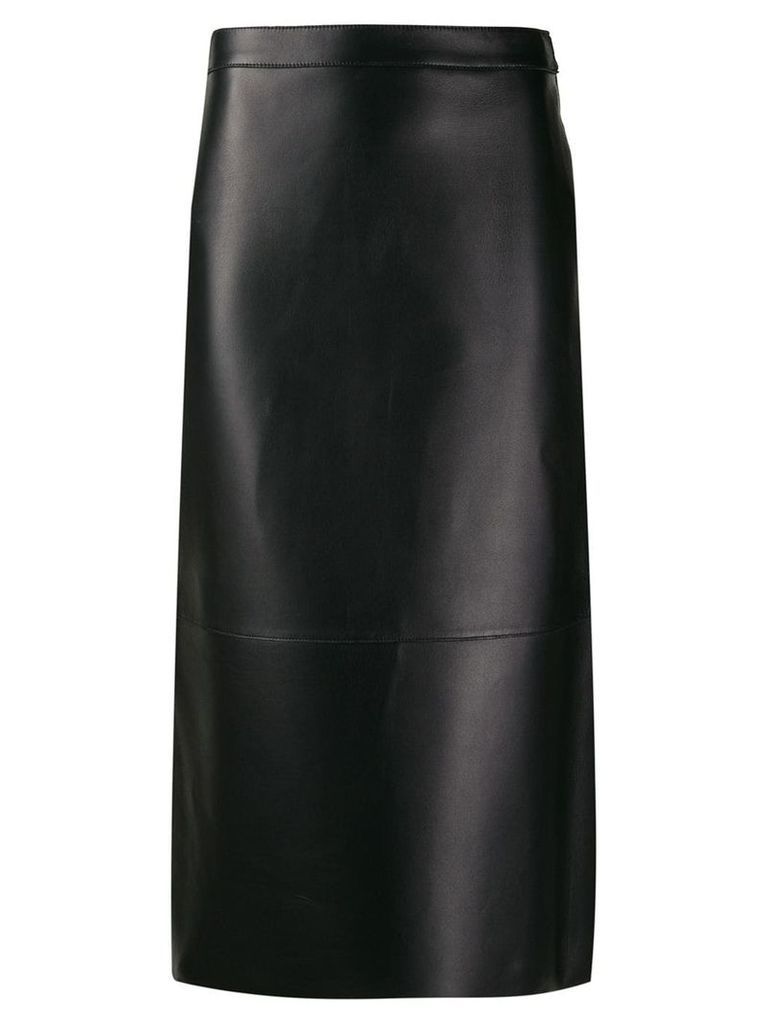 Dsquared2 fitted midi skirt - Black