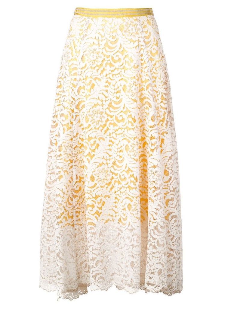 Dorothee Schumacher lace skirt - White