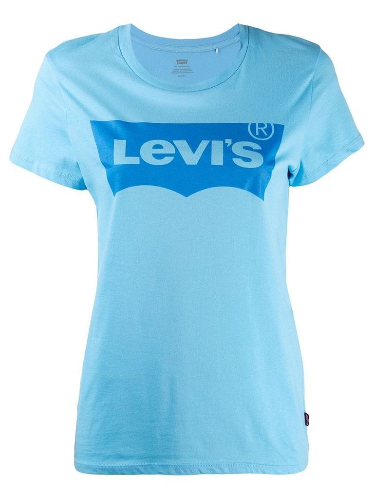 Levi's logo stamp T-shirt - Blue