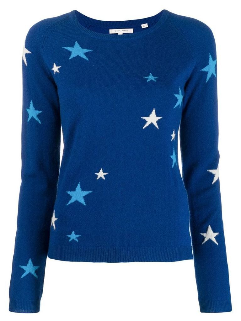 Chinti & Parker star knit jumper - Blue