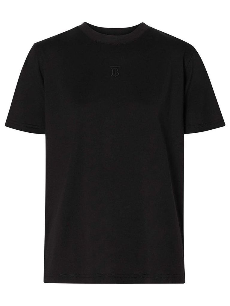 Burberry Monogram motif cotton t-shirt - Black