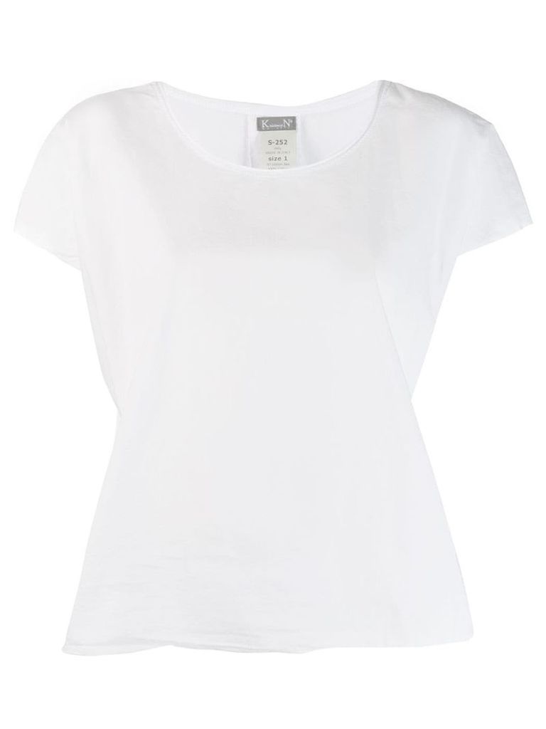 Kristensen Du Nord short-sleeve flared blouse - White