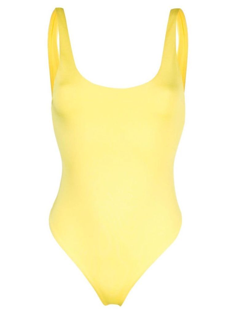 Alice+Olivia Deanne bodysuit - Yellow