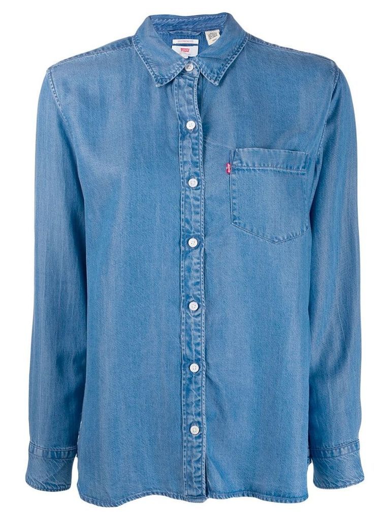 Levi's chest pocket denim shirt - Blue