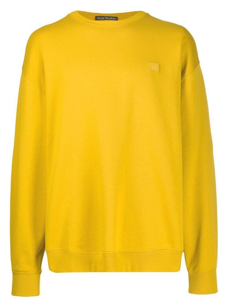 Acne Studios oversized sweatshirt - Yellow