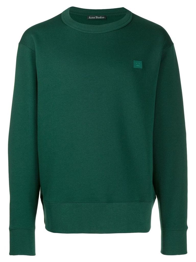 Acne Studios Fairview Face sweatshirt - Green