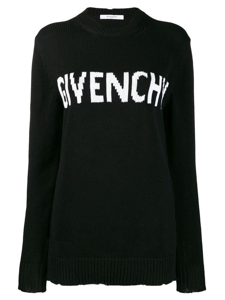 Givenchy logo sweater - Black