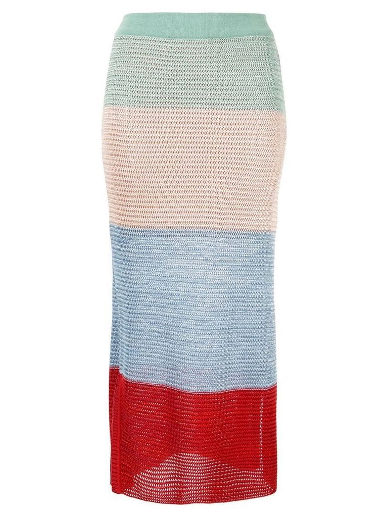 Suboo Lucy knitted midi skirt - Multicolour