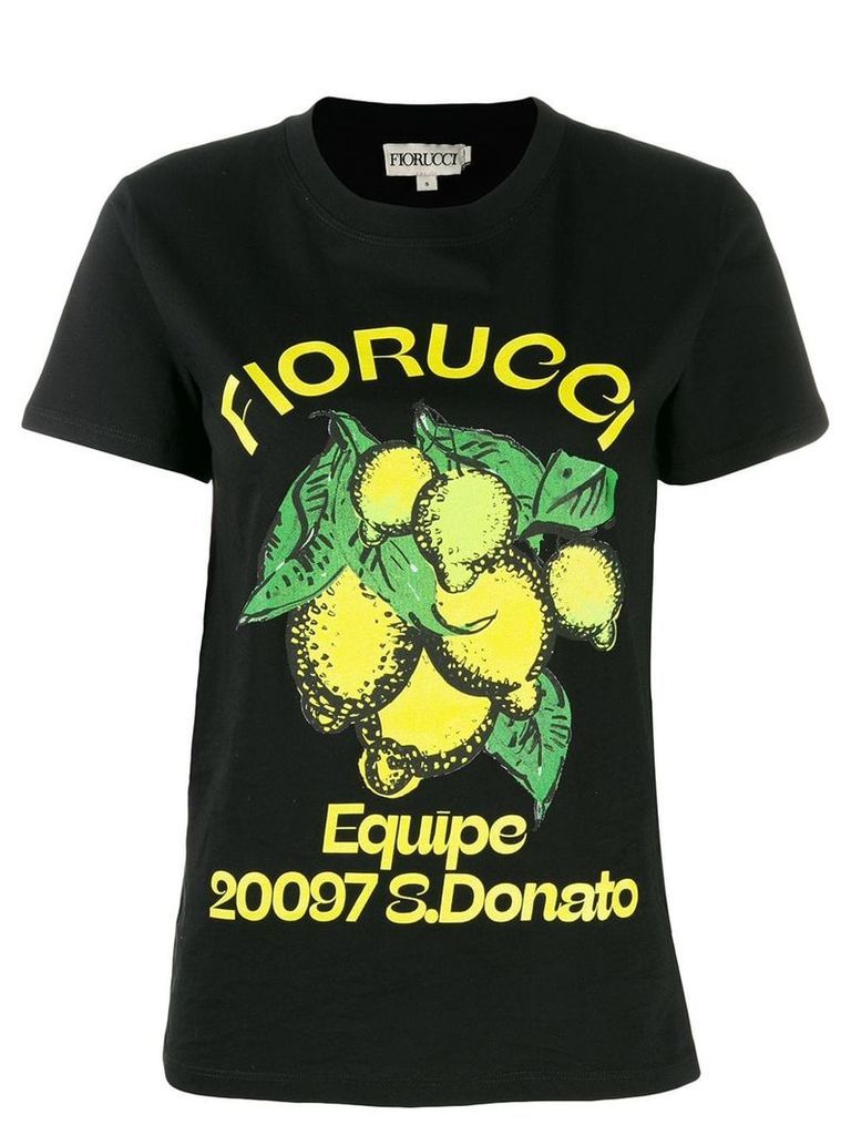 Fiorucci printed T-shirt - Black