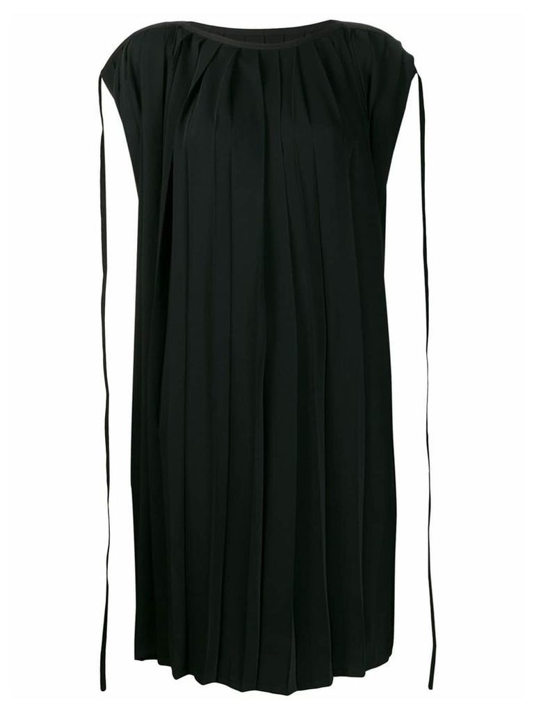 MM6 Maison Margiela pleated dress - Black