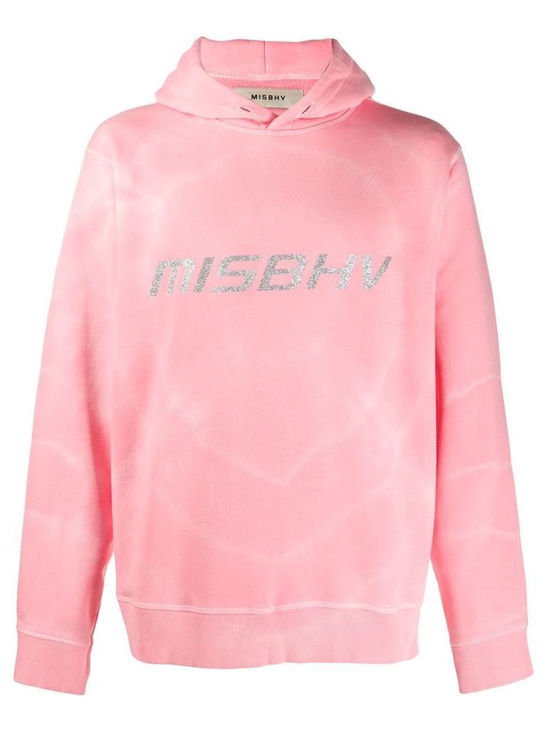 Misbhv logo print hoodie - Pink