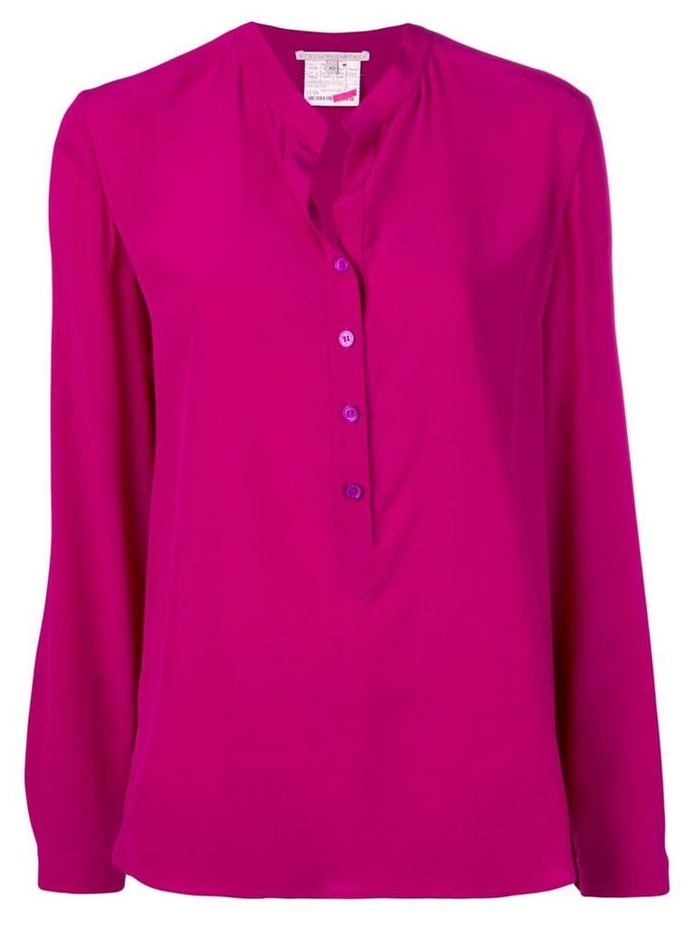 Stella McCartney block colour blouse - PURPLE