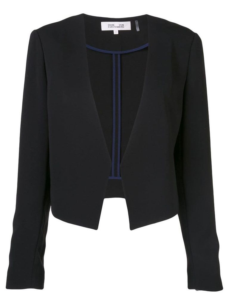 DVF Diane von Furstenberg classic fitted blazer - Black