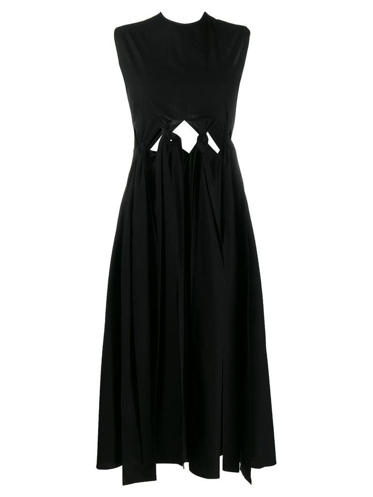 Ports 1961 knot detail sleeveless dress - Black